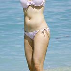 First pic of Rebecca Ferdinando sexy in bikini in Barbados