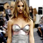 Second pic of Rosie Huntington-Whiteley sexy and see through runway shots