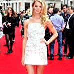 First pic of Rosie Huntington-Whiteley shows her long legs