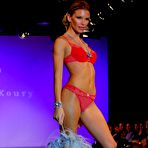 Fourth pic of Sofia Zamolo in sexy bikinies catwalk shots