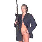 First pic of Lea De Mae: Smokin Army Babe... - BabesAndStars.com