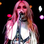 First pic of Taylor Momsen performs at Rock The Sidewalk party stage