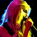Second pic of Taylor Momsen performs at Rock The Sidewalk party stage