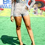 Second pic of Teairra Mari shows legs and cleavage at 2011 BET Awards in Los Angeles