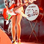 First pic of The Ting Tings performs in shrt dresses at V festival
