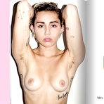 First pic of Miley Cyrus full frontal nude mag images