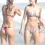 Fourth pic of Alessandra Ambrosio in bikini in Florianopolis