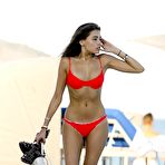 Fourth pic of Madison Beer in red bikini in Miami