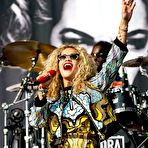 Fourth pic of Rita Ora performs at Yahoo Wireless Festival