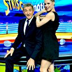 Third pic of Michelle Hunziker long legs at Canal 5