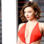 Second pic of Miranda Kerr in red dress at Oscar party