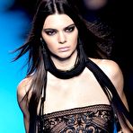 First pic of Kendall Jenner at Elie Saab fashion show