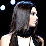 Third pic of Kendall Jenner at Elie Saab fashion show