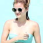 Third pic of Lucy Hale in a bikini at her hotel pool