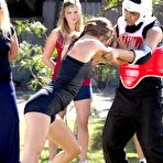 Second pic of Poor doll Elle Alexandra gets sexually attacked by several insolent guys outdoor