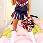 First pic of Kari in Hot Cheerleader Striptease for You!
