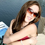 Third pic of Brooke Skye :: Beautiful amateur girl Brooke sunbathing and stripping