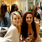 First pic of Gia Strachen and Vicky Roma Malls Out