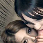 Second pic of Sakura Kiryu and her Asian friend love having oral group sex and they are pretty good at it.