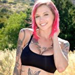 Third pic of Anna Bell Peaks nude on the beach