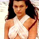 Fourth pic of Milla Jovovich nude pictures gallery, nude and sex scenes