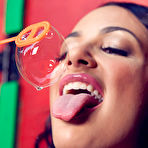 Second pic of Sofi Ryan Blowing Bubbles and Spreading Pictures Gallery for Cherry Pimps