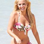 Fourth pic of Tulisa Contostavlos sexy in bikini filming her music video in Hawaii