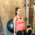Third pic of Popoholic  » Blog Archive   » Pregnant Jessica Alba Busting Out Her Massive Sweaty Bosom Like Bananas