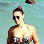 Second pic of Lola Ponce in swimsuit on a beach