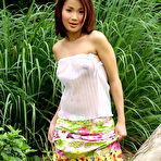 First pic of Nude Asian Outdoors Among The Bushes And Trees