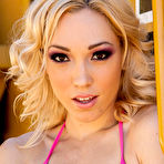 Second pic of Lily Labeau Petite Blonde Hottie Washes Big Rig