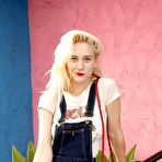 First pic of Leisel Bonnke Busty Blonde in Overalls