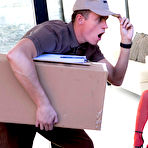 First pic of Maxim Law sucks and fucks the delivery boy