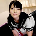 Second pic of JAV Idol Ai Uehara  Sexy Service in Sailor Fuku 上原亜衣 セーラー服で全身リップサービス