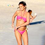First pic of Danniella Westbrook Flashes Plastic Nude Tits On The Beach ! - Scandal Planet