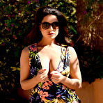 Fourth pic of Charley Springer Floral Outfit Titties - Curvy Erotic
