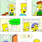 Fourth pic of Simpsons fucking at school. Porn comix