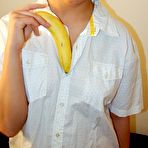 First pic of Raven Cerna Teasing with a Big Banana