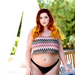 First pic of Lucy Vixen Strips Black Panties - FoxHQ