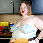 First pic of Chubby Loving - Fat Babe Modelling In Workshop