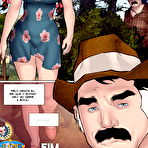 Third pic of Quadrinhos eroticos paralelas 4 - Ana Lúcia Caipira gostosa infiel