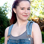 First pic of [All Over 30] Annabelle Lee takes off her overalls and flashes those perky breasts - IWantMature.com