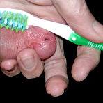 Third pic of Urethra toys brush end of toothbrush and peg - 14 Pics - xHamster.com