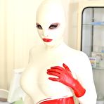 First pic of Latex Sex Goddess's Self-Spanking and Masturbation Solo Video with Latex Lucy