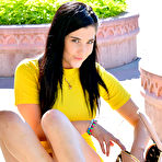 Second pic of FTV Bella in a Yellow Tight Dress