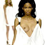 First pic of Chanel Iman Nip Slip at Vogue Anniversary ! - Scandal Planet