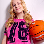 First pic of Teen Vika P aka Aislin with performs a kinky striptease with a basketball and sneakers at pussyxxxporn.com