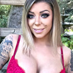 First pic of SexPreviews - Karma Rx busty blonde is bound for cumming without permission by maledom Charles Dera