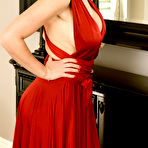 First pic of Krissy Lynn in a Sexy Red Dress
