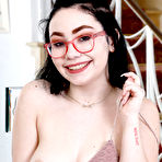 Second pic of Leena Lux with Red Glasses